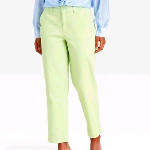 A New Day - 12 R - lime green - Straight Crop Pant